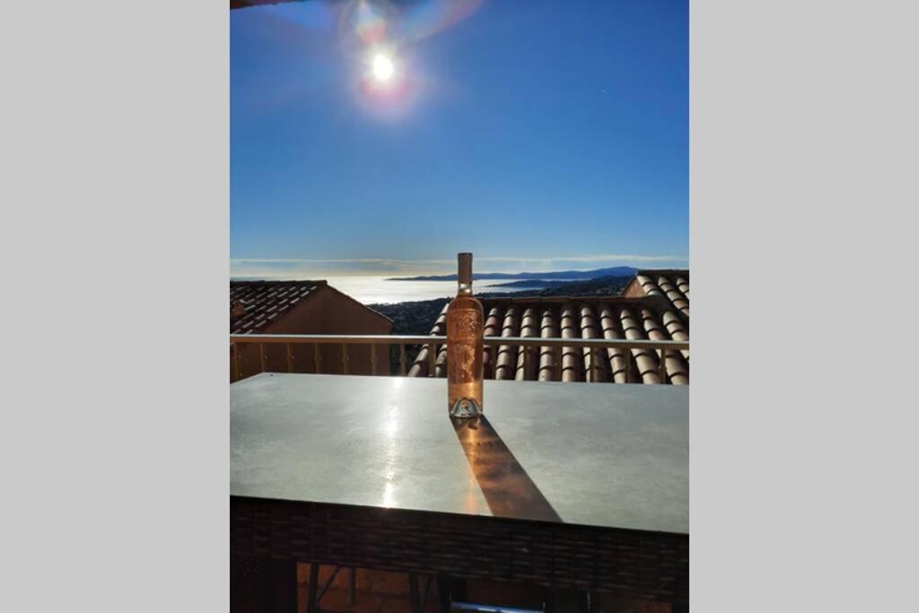 Tres Bel Appartement T3 Avec Splendide Vue Mer Les Issambres Buitenkant foto