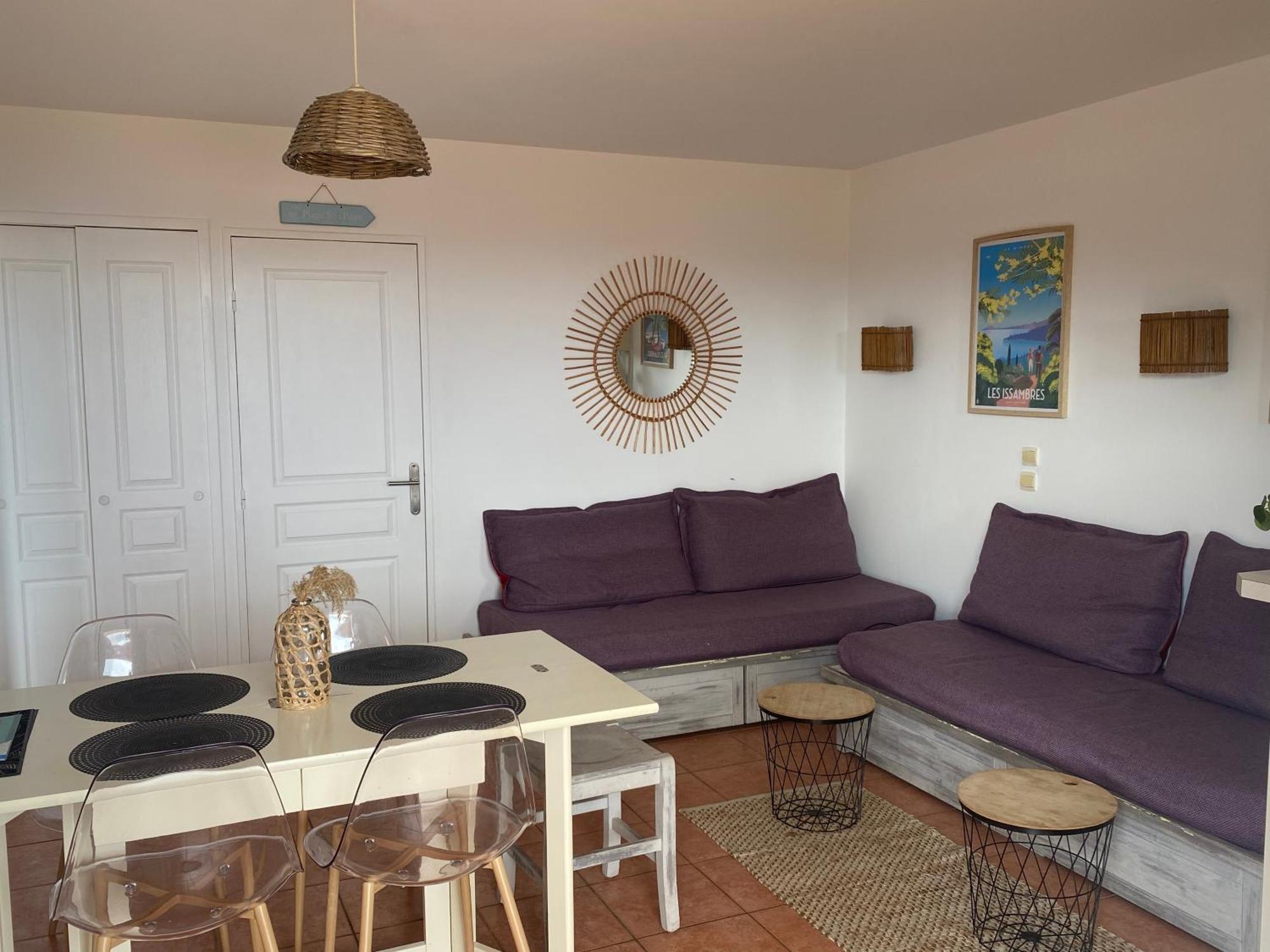 Tres Bel Appartement T3 Avec Splendide Vue Mer Les Issambres Buitenkant foto